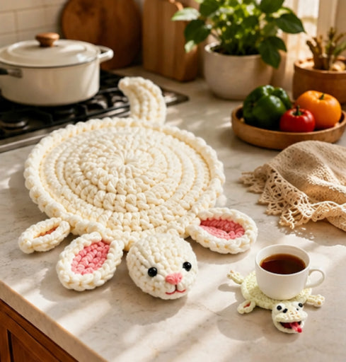 Cute White Rabbit
